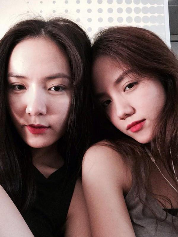 Những cặp chị em nổi tiếng trong showbiz Việt Nhung cap chi em noi tieng trong showbiz Viet