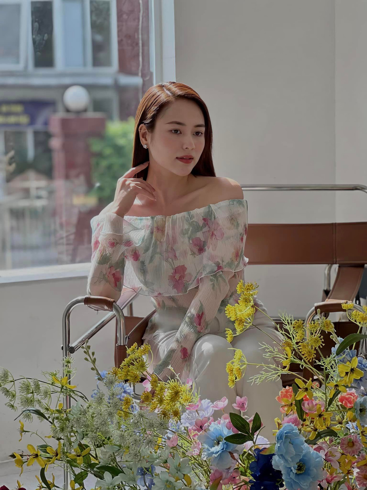 Nữ diễn viên quen thuộc với khán giả qua nhiều vai diễn trong: Cô gái nhà người ta, Trở về giữa yêu thương, Anh có phải đàn ông không, Nơi giấc mơ tìm về… Ảnh: FBNV