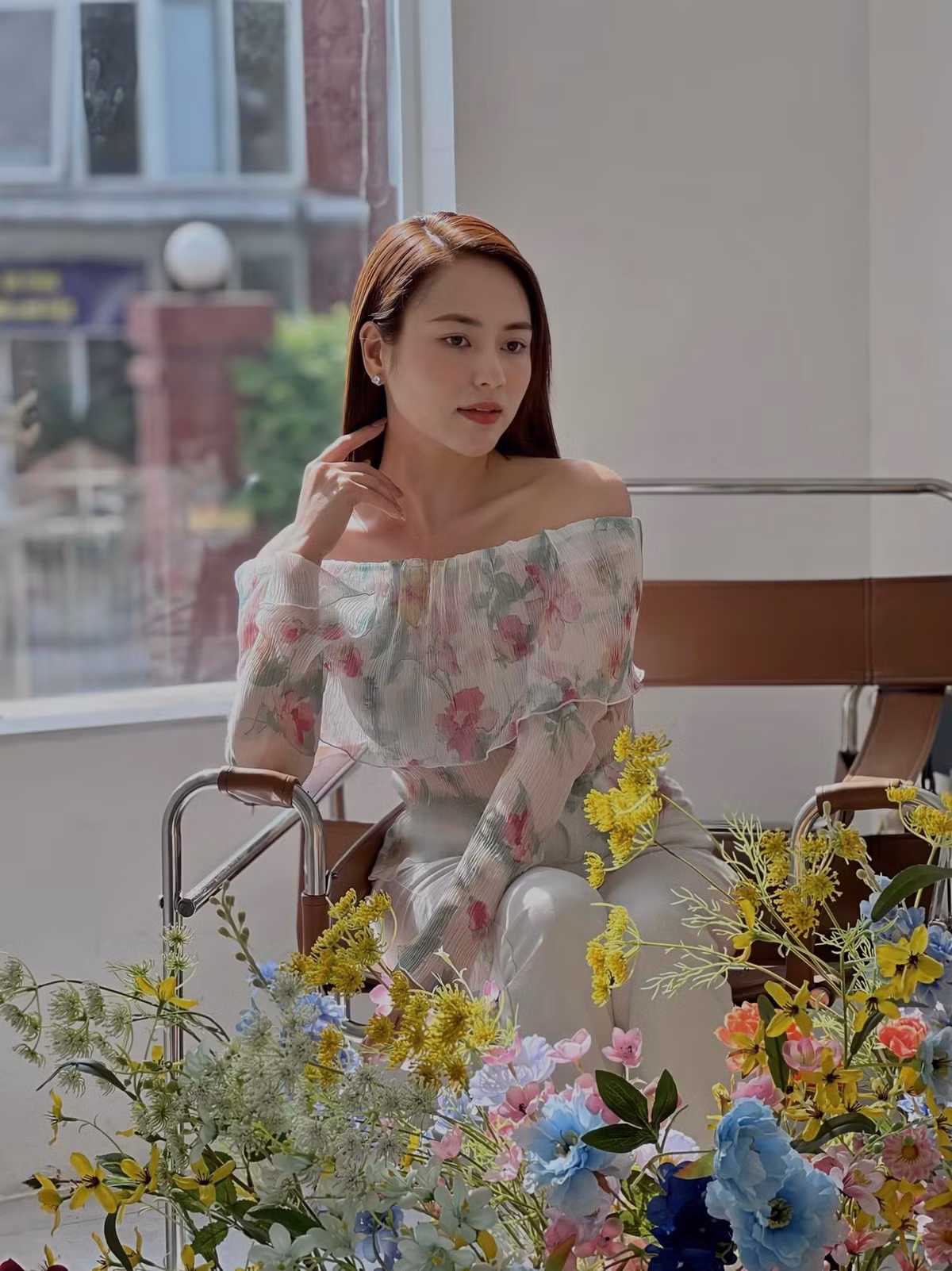 Nữ diễn viên quen thuộc với khán giả qua nhiều vai diễn trong: Cô gái nhà người ta, Trở về giữa yêu thương, Anh có phải đàn ông không, Nơi giấc mơ tìm về… Ảnh: FBNV