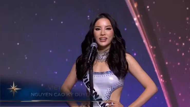 Đại diện Việt Nam - Kỳ Duyên dừng chân ở top 30. Ảnh: Người đưa tin