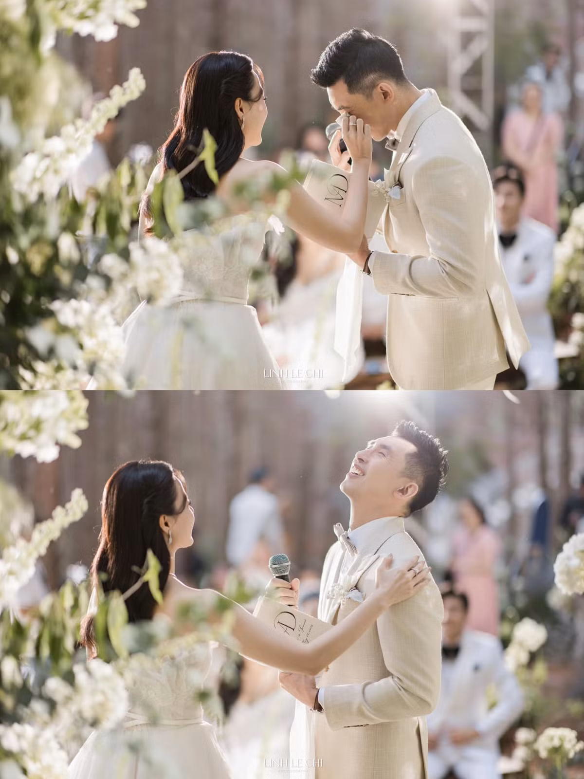 Người đẹp cho biết, cô vốn muốn giữ lại những bức ảnh này để trưng bày trong đám cưới sắp tới, song vì nhiều hình ảnh đã bị rò rỉ, không muốn gây ra thông tin sai lệch nên nữ diễn viên quyết định chia sẻ luôn.