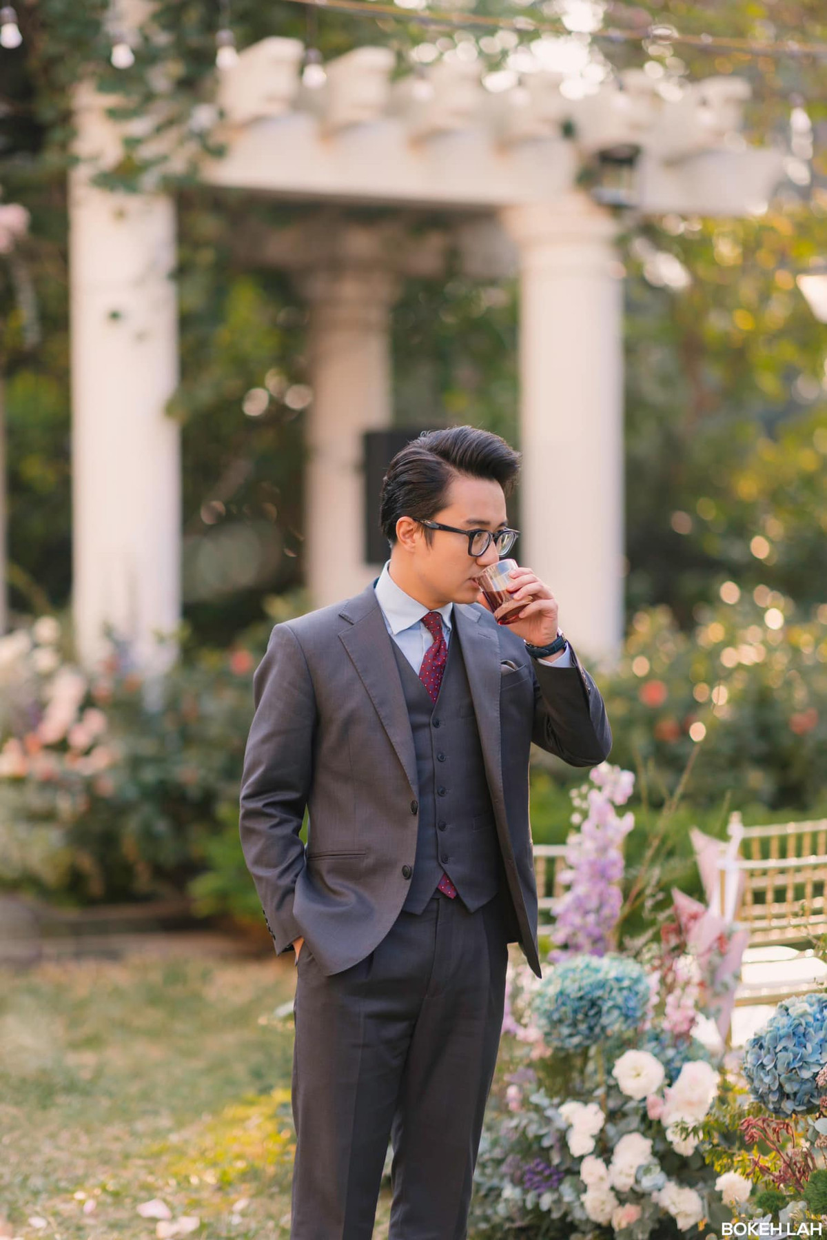 Anh từng lọt Top 12 cuộc thi Người dẫn chương trình Truyền hình năm 2010, giải Nhất cuộc thi Sinh viên Thủ đô Tài năng - Thanh lịch 2010... Ảnh: FB Dương Sơn Lâm