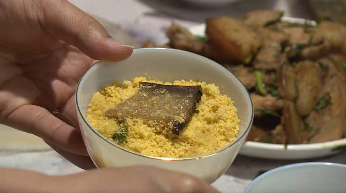 Món mèn mén Tây Bắc có giá trị dinh dưỡng cao, giàu chất xơ và protein. Ngô cũng là một nguồn cung cấp vitamin B1, B2, B6 và các khoáng chất như sắt, magie, kẽm. Ảnh: Sưu tầm