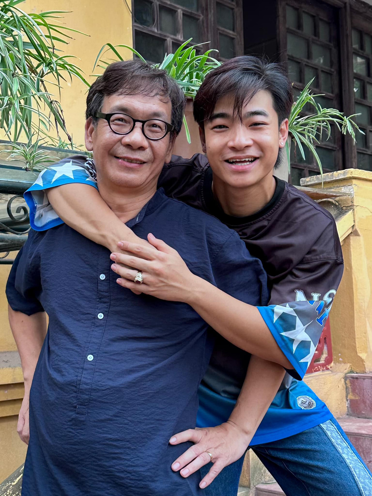 Võ Hoài Vũ có niềm đam mê với kịch nói. Sau khi tốt nghiệp đại học, anh tiếp tục theo đuổi, rèn luyện thêm nghề diễn. Ảnh: FB Võ Hoài Vũ