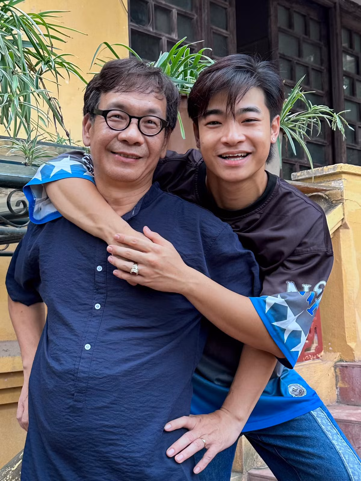 Võ Hoài Vũ có niềm đam mê với kịch nói. Sau khi tốt nghiệp đại học, anh tiếp tục theo đuổi, rèn luyện thêm nghề diễn. Ảnh: FB Võ Hoài Vũ