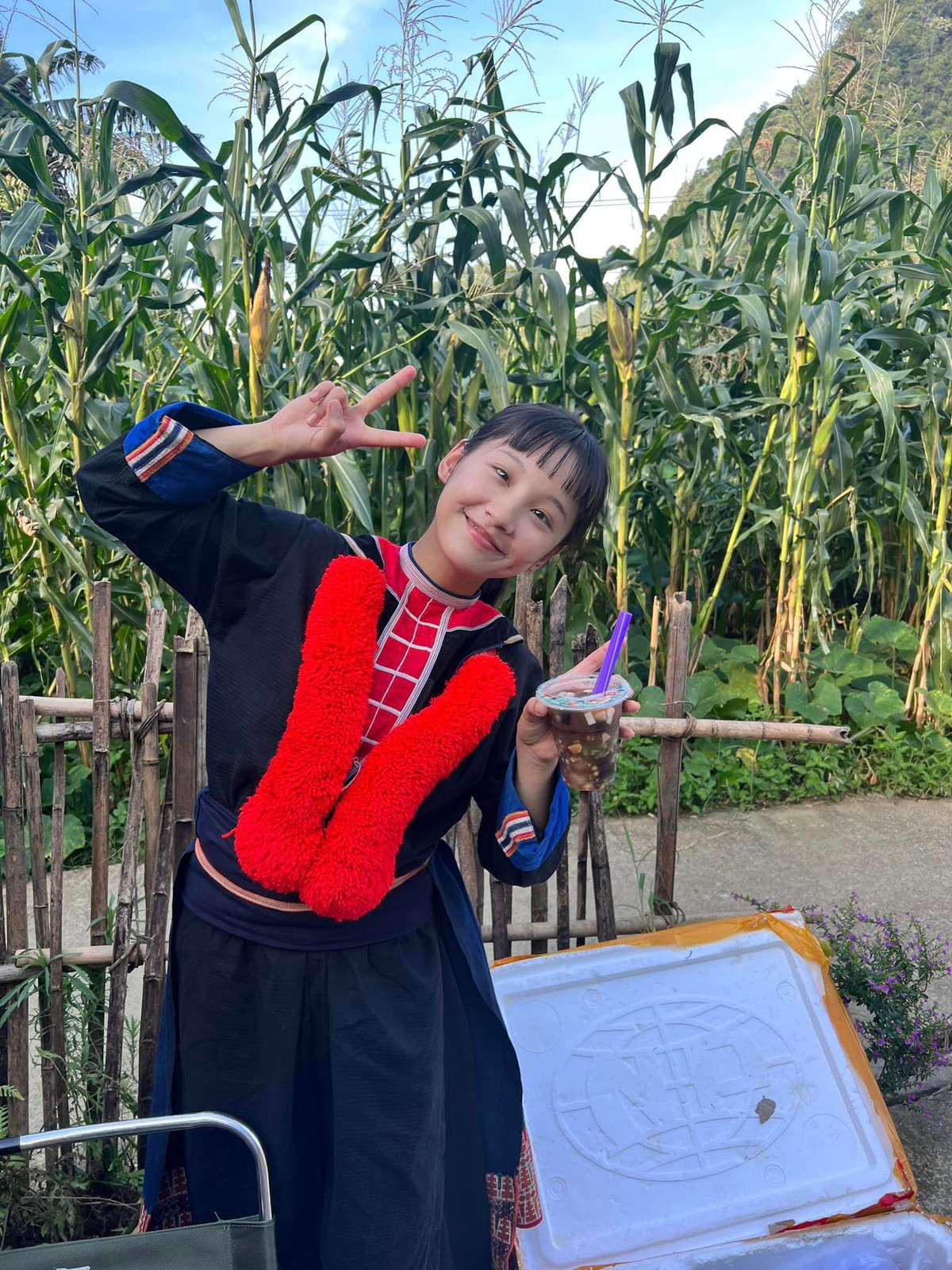 Diễn viên Thu Hà Ceri từng vượt qua hàng trăm ngàn ứng viên, được Lý Hải "chọn mặt gửi vàng" vào tác phẩm điện ảnh trăm tỷ Lật mặt 7: Một điều ước. Ảnh: FB Thu Hà