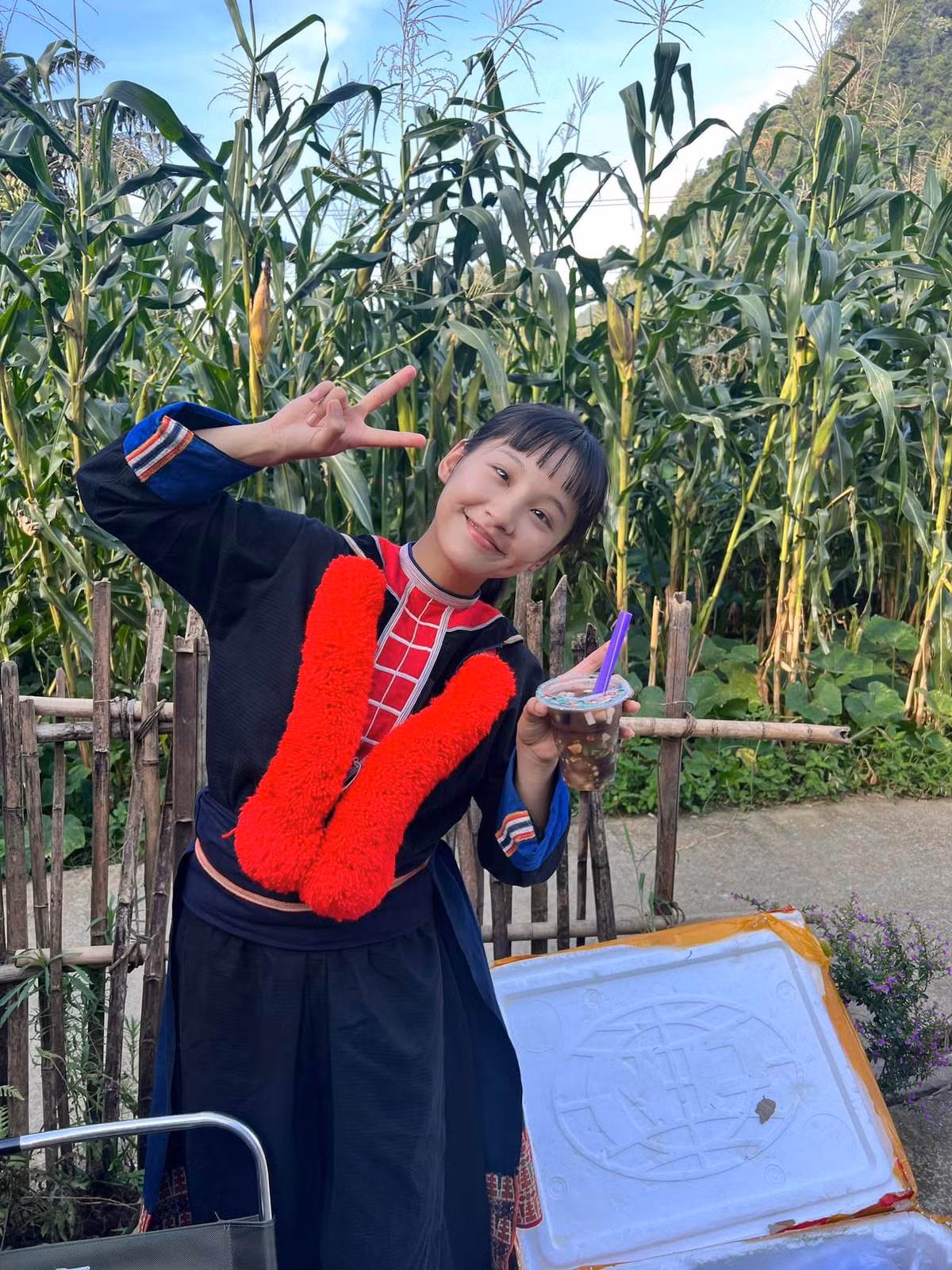 Diễn viên Thu Hà Ceri từng vượt qua hàng trăm ngàn ứng viên, được Lý Hải "chọn mặt gửi vàng" vào tác phẩm điện ảnh trăm tỷ Lật mặt 7: Một điều ước. Ảnh: FB Thu Hà