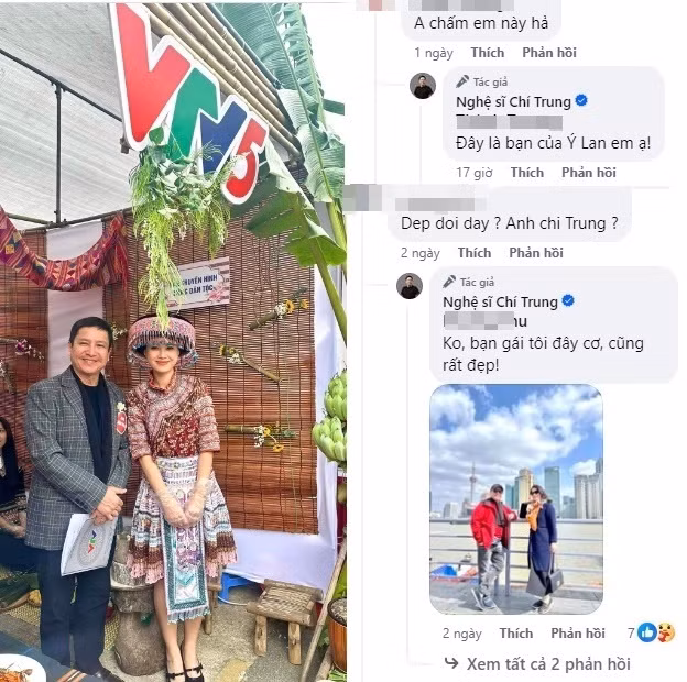 Bi ghep doi voi my nhan VTV, Chi Trung voi dang anh “ninh” ban gai