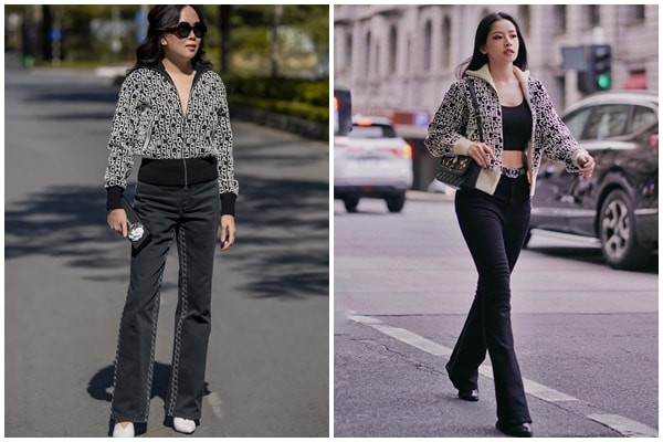 Một trong những lần như thế, Phượng Chanel đã có màn "đụng độ" với đàn em Chi Pu. Cô vẫn được khen ngợi khi đặt cạnh Chi Pu. Ảnh: Báo Công lý