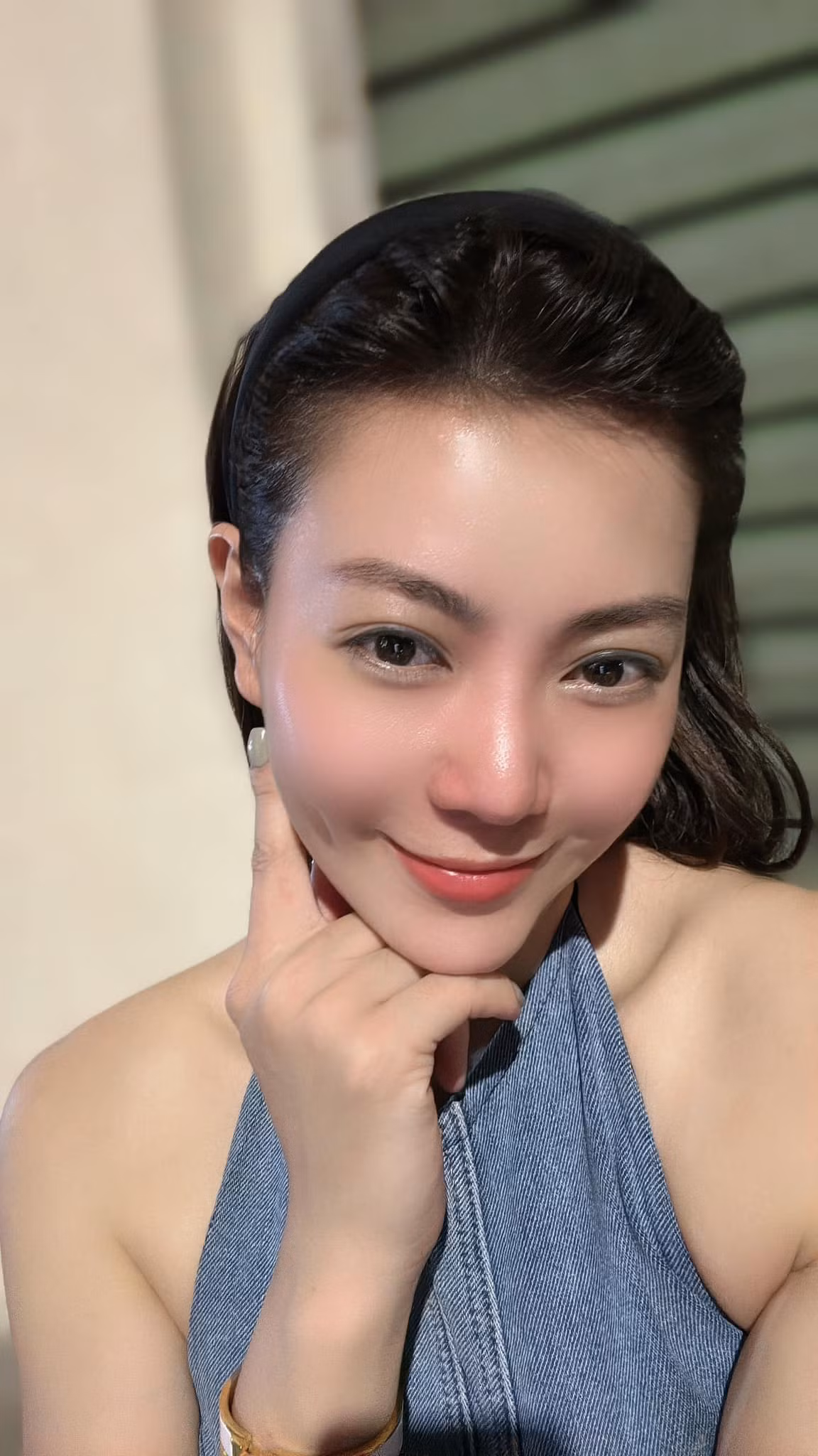 Diễn viên Thanh Hương khoe làn da không tì vết. Ảnh: FB Nguyễn Thanh Hương