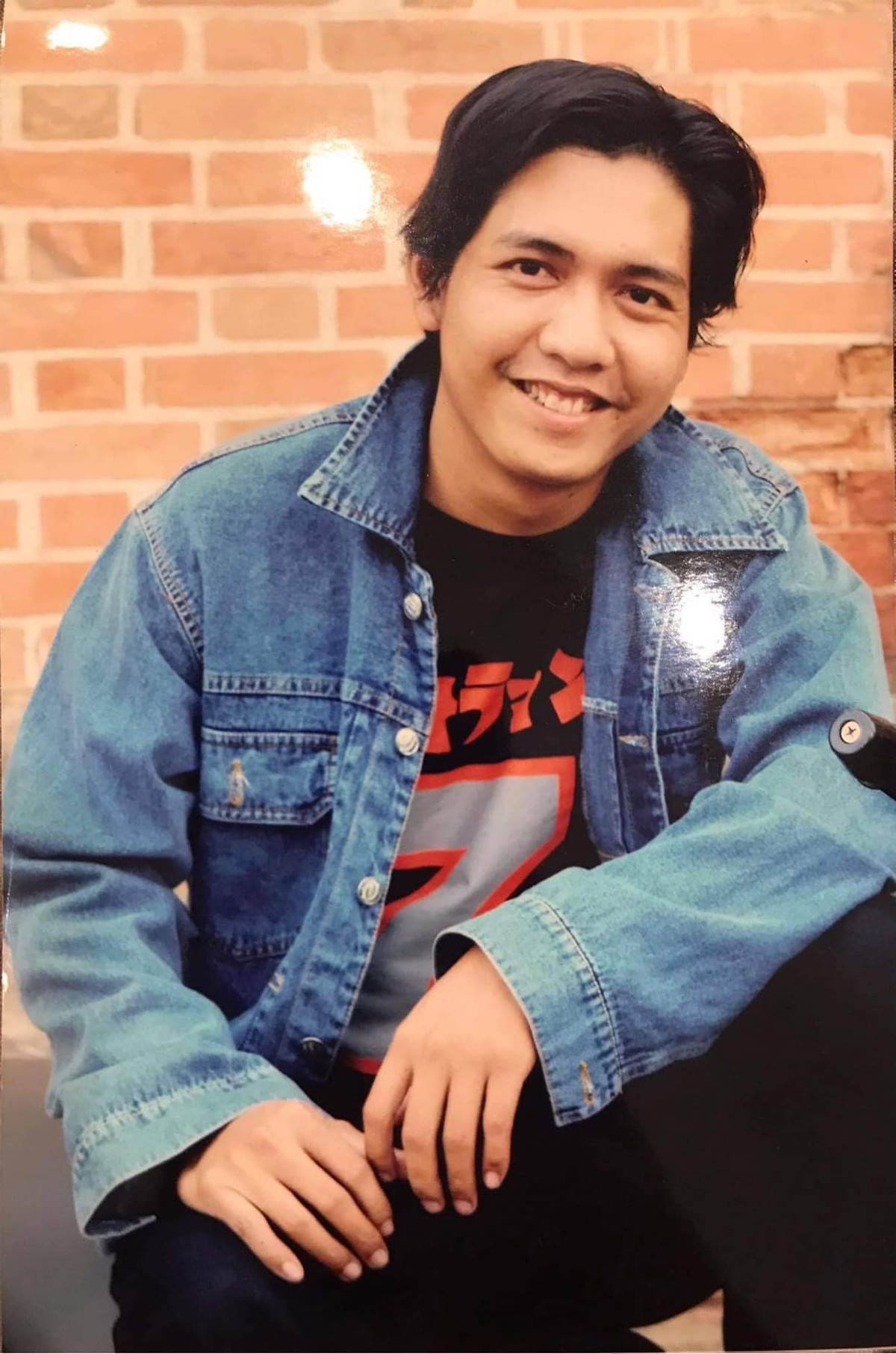 Đạo diễn Đức Thịnh nhớ về thời trai trẻ. Ảnh: FB Đỗ Đức Thịnh