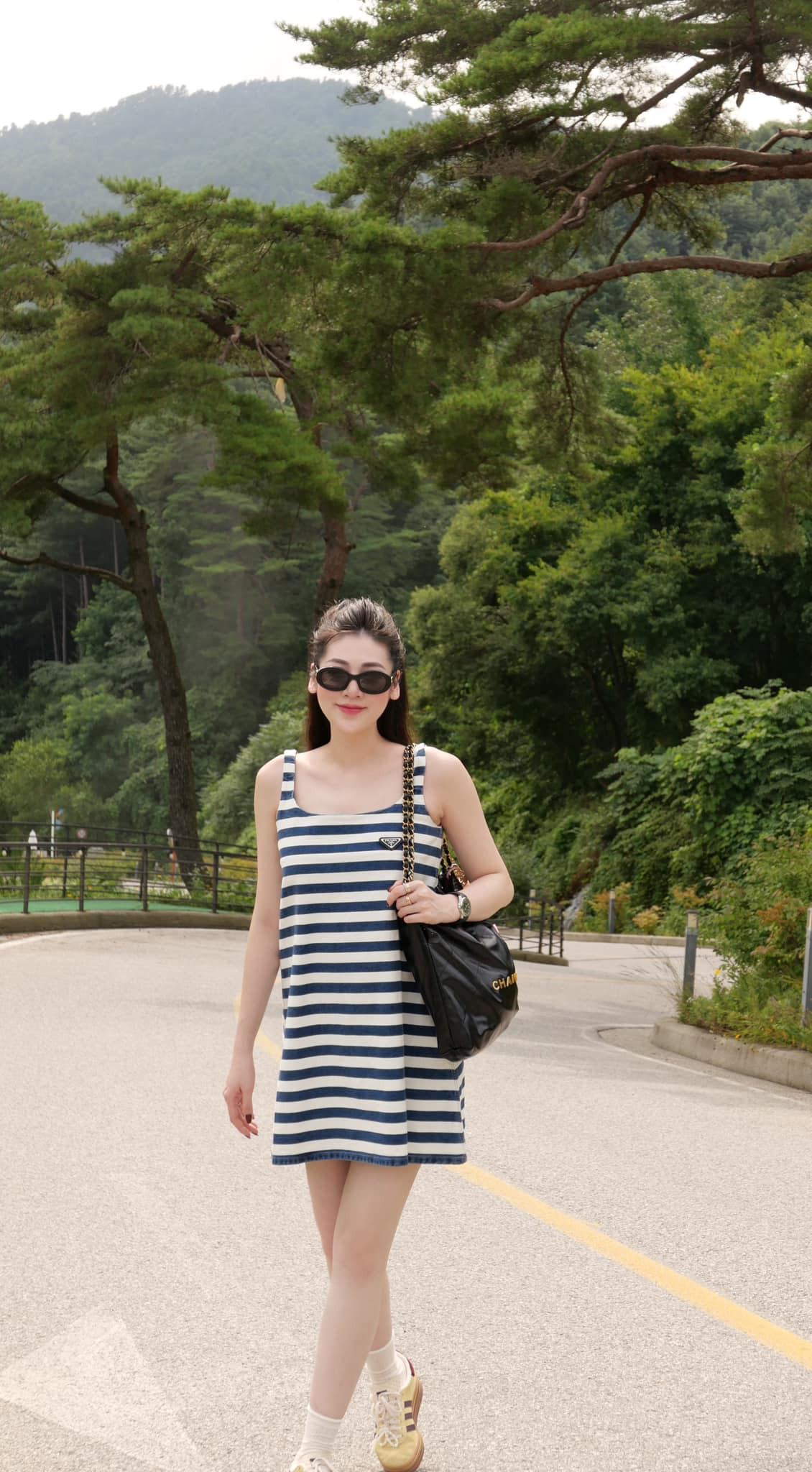 Á hậu Tú Anh tươi tắn khi mang bầu lần 2. Ảnh: FB Duong Tu Anh