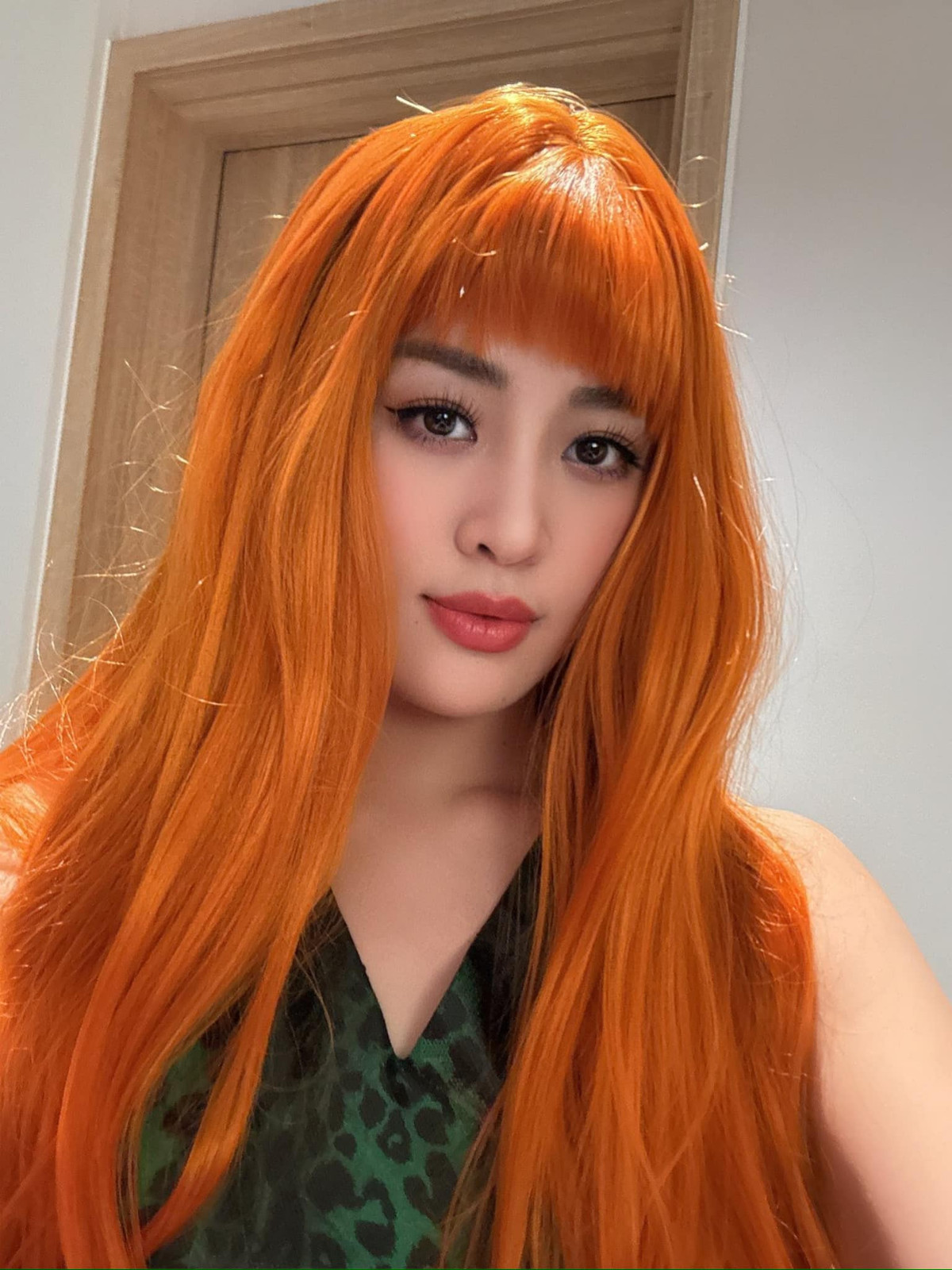 Hoa hậu Khánh Vân khoe tóc mới. Ảnh: FB Nguyễn Trần Khánh Vân