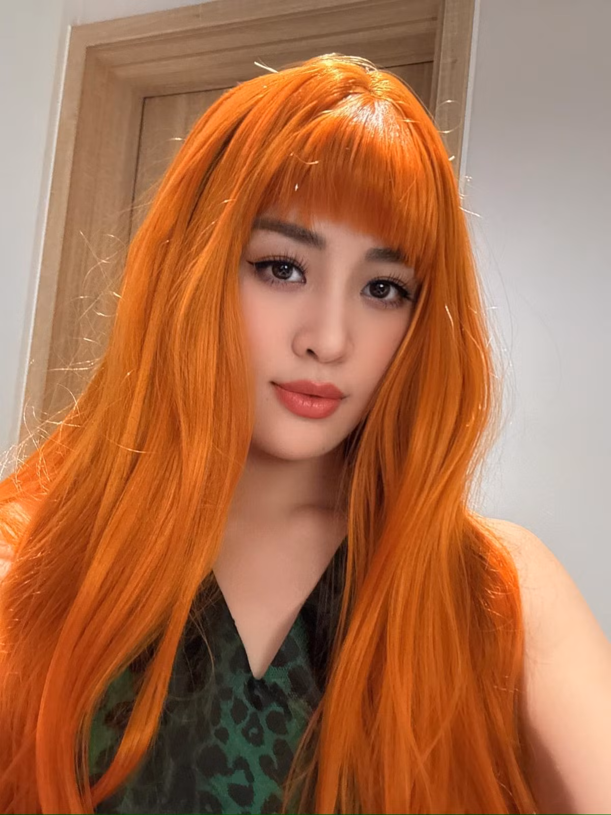 Hoa hậu Khánh Vân khoe tóc mới. Ảnh: FB Nguyễn Trần Khánh Vân