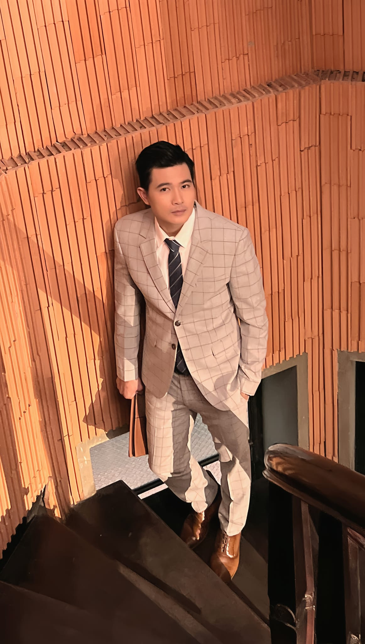 Nam diễn viên muốn công chúng nhớ đến mình qua những vai diễn trên màn ảnh. Ảnh: FBNV