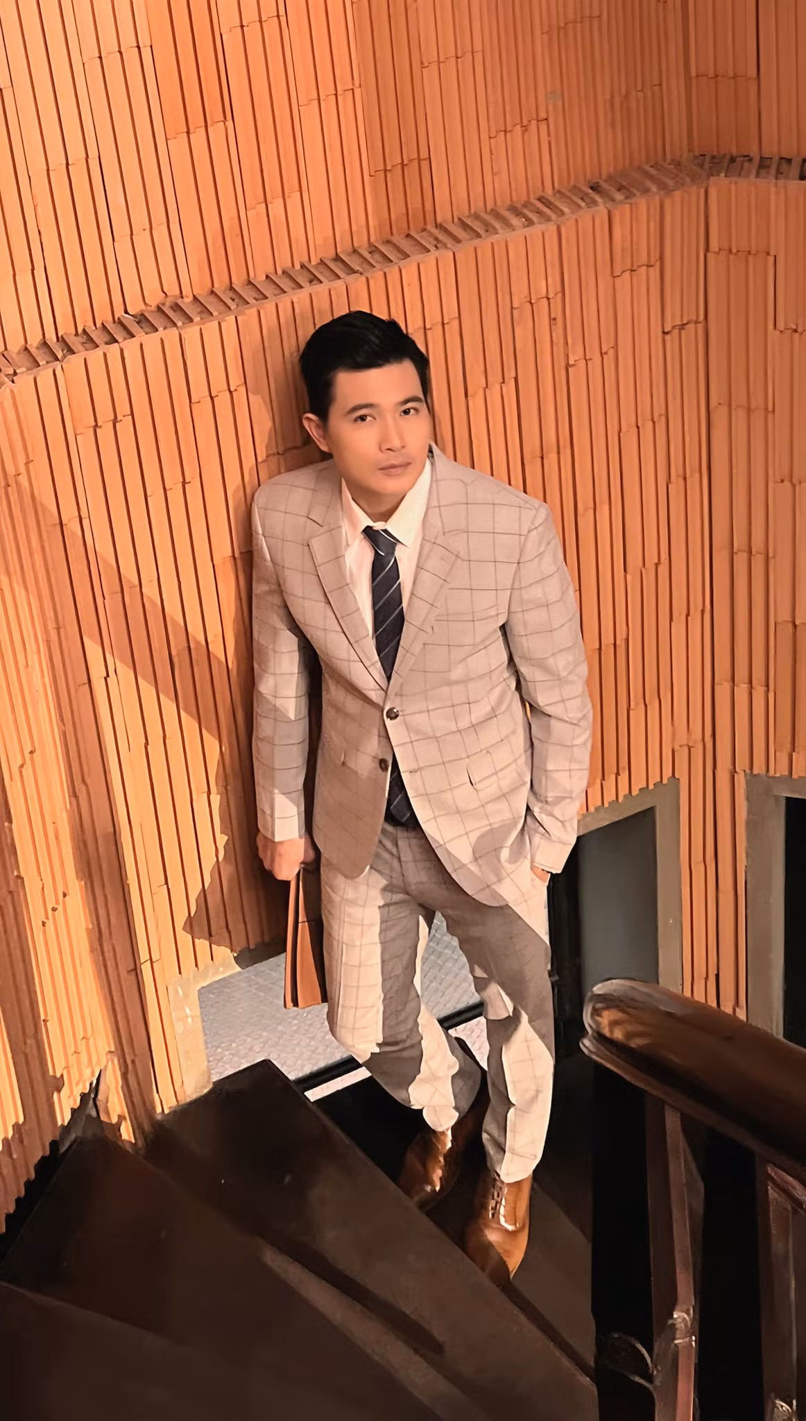 Nam diễn viên muốn công chúng nhớ đến mình qua những vai diễn trên màn ảnh. Ảnh: FBNV