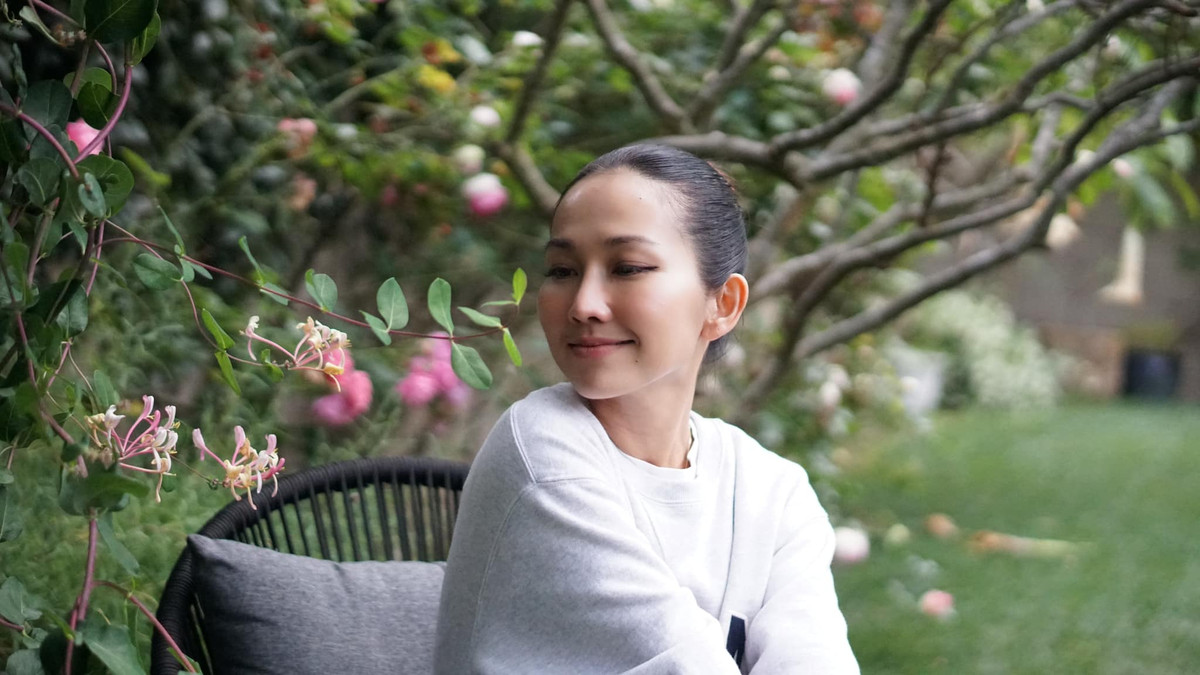 Kim Hiền cập nhật ảnh mới khi đang định cư ở Mỹ.