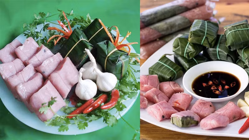 Nem chợ Huyện là một trong những đặc sản của đất Quy Nhơn. Để tăng độ ngon cho món này có thể nướng hoặc ăn kèm nem với rau mùi, tía tô, ớt,... Nem mua về làm quà vô cùng ý nghĩa.