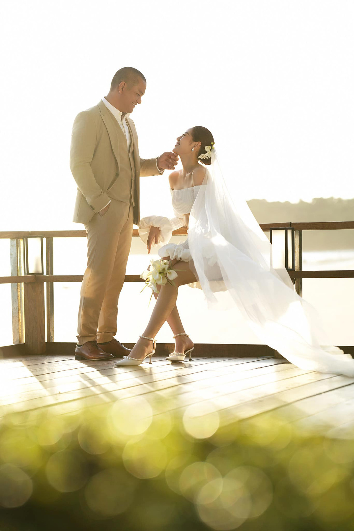 Hoa hậu Khánh Vân tiếp tục đăng tải ảnh cưới. Ảnh: FB Nguyễn Trần Khánh Vân