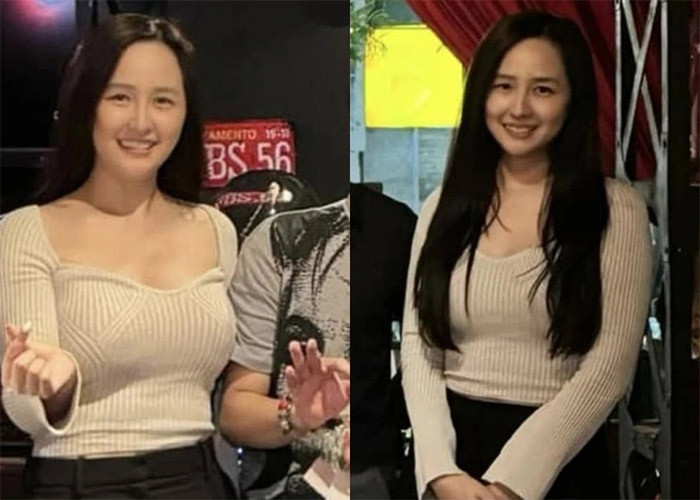 Hình ảnh Mai Phương Thúy 1 năm trước khi cô chạm ngưỡng 71 kg.