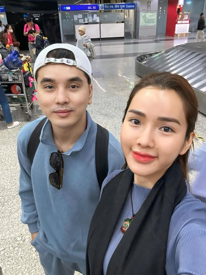 Ở tuổi 37, Kim Cương có cuộc sống viên mãn bên chồng và 3 con. Ảnh: FB Ưng Hoàng Phúc