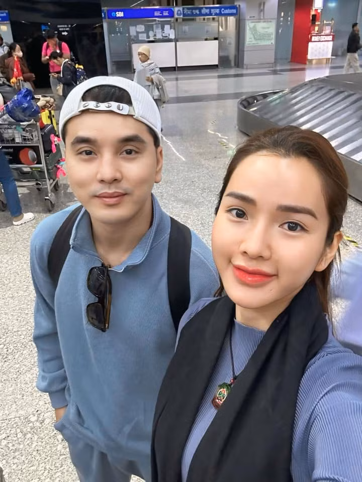 Ở tuổi 37, Kim Cương có cuộc sống viên mãn bên chồng và 3 con. Ảnh: FB Ưng Hoàng Phúc