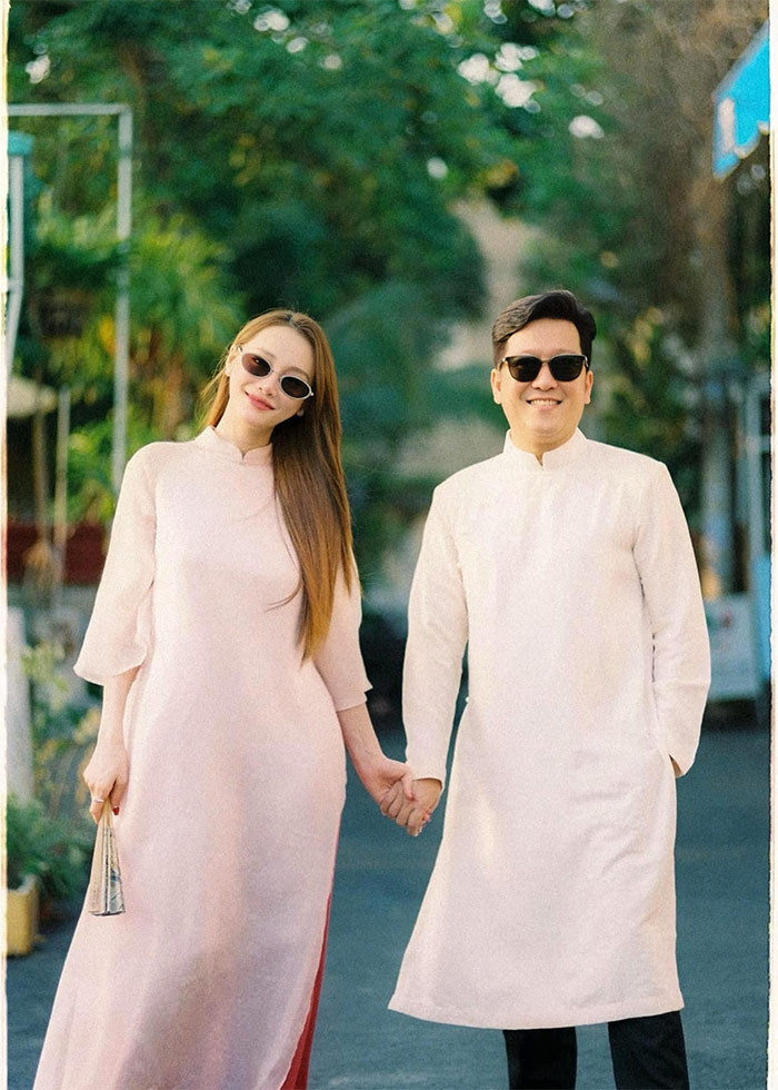 Hai vợ chồng Nhã Phương - Trường Giang luôn xuất hiện tình tứ trong các sự kiện và là một cặp đẹp đôi của Vbiz. (Ảnh: FB Nabi Nhã Phương)