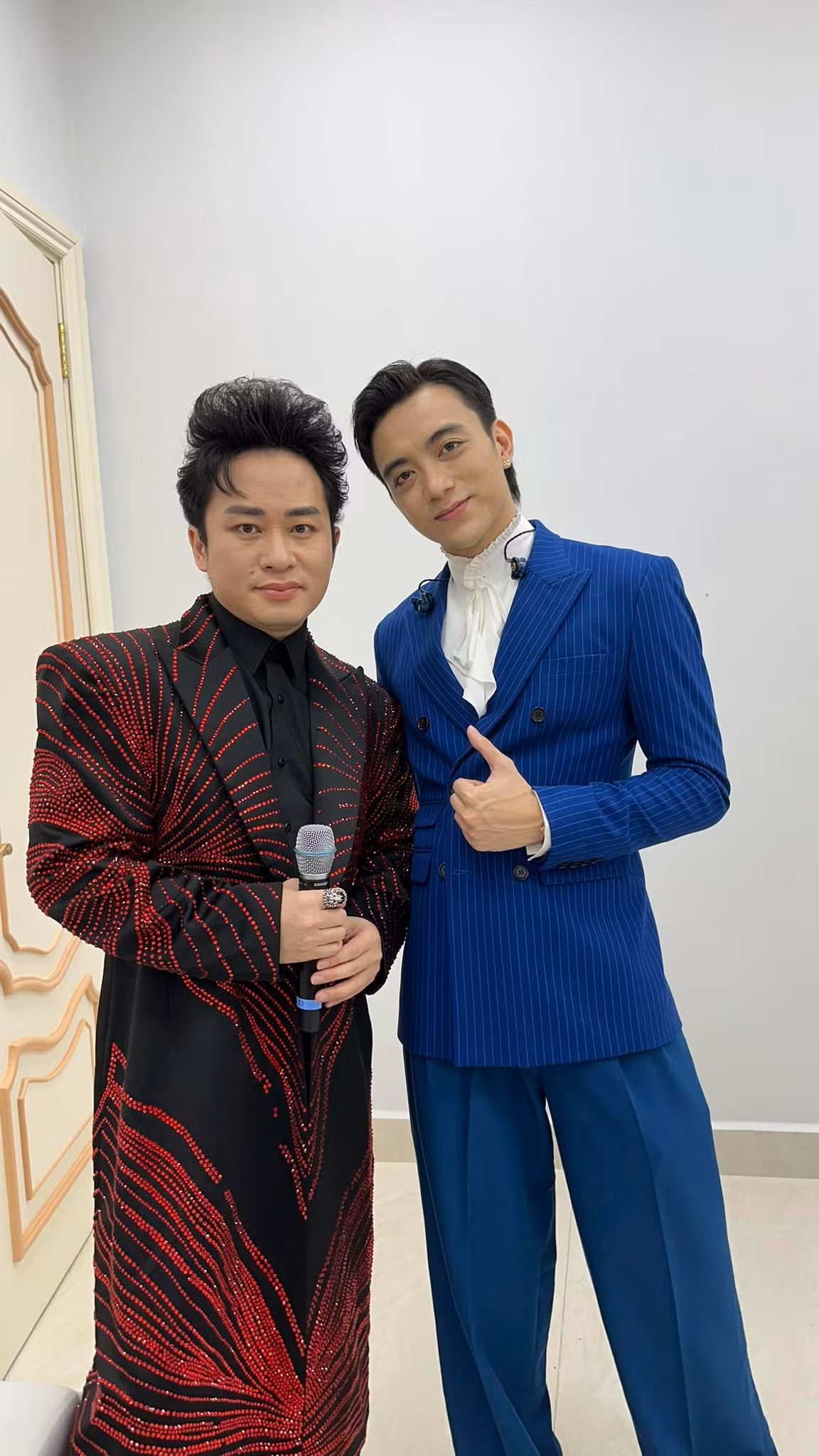 Tùng Dương khoe bức ảnh gặp gỡ Soobin từ 2 năm trước. Ảnh: FB Tung Duong