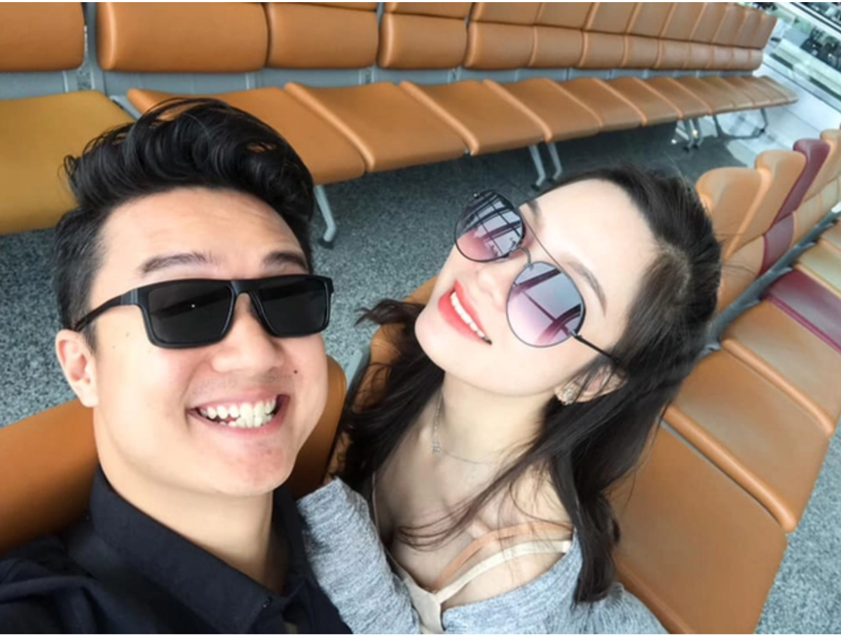 Hiện cặp đôi có một cậu con trai kháu khỉnh. Gia đình nhỏ của MC Sơn Lâm thường xuyên đi du lịch cùng nhau. Ảnh: FBNV