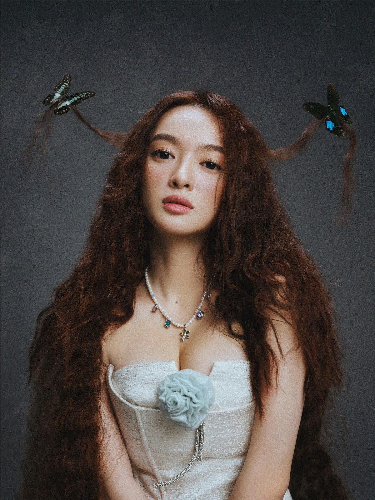 Kaity Nguyễn hoá công chúa tóc mây xinh đẹp. Ảnh: FB Kaity Nguyen