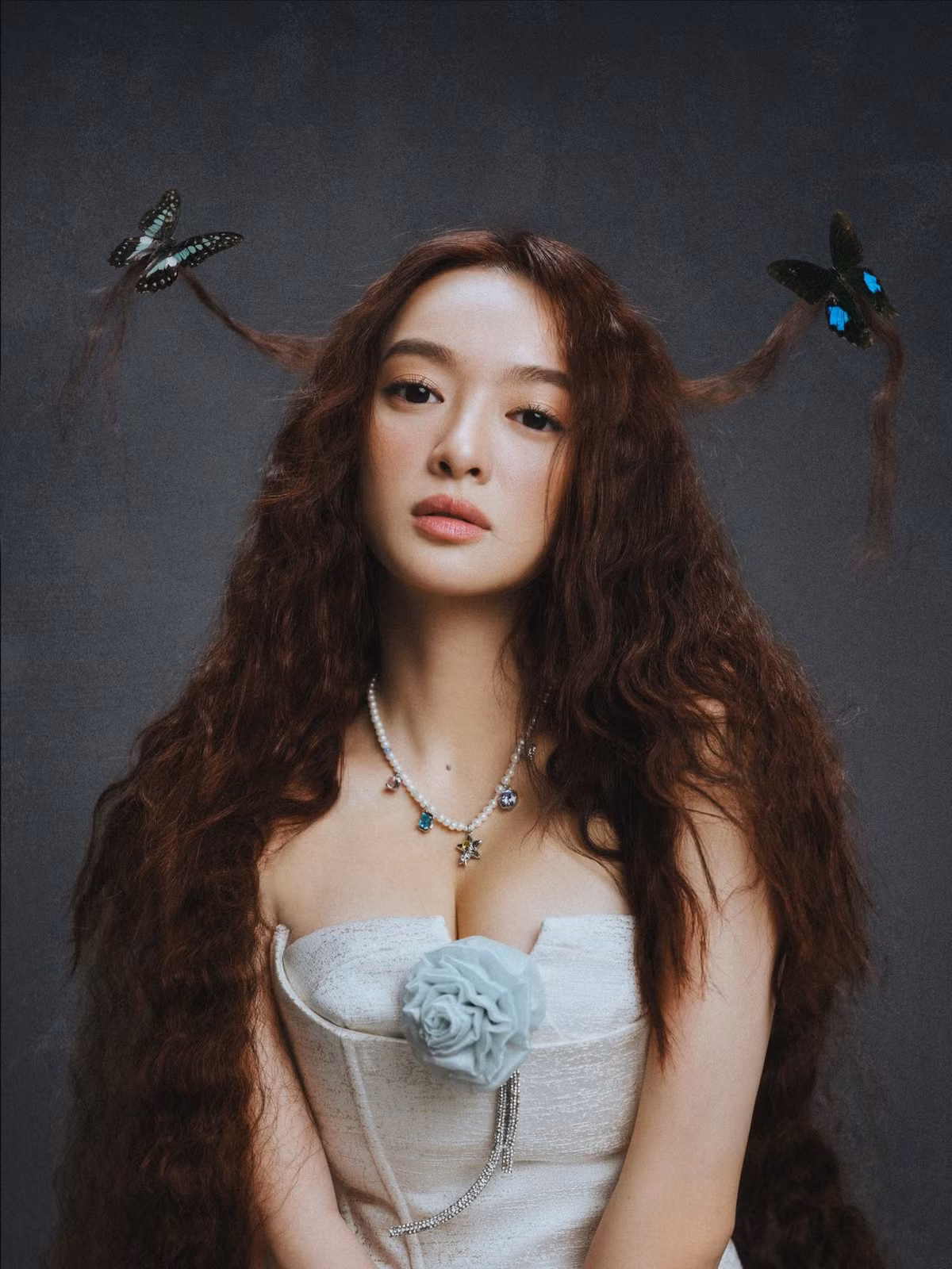 Kaity Nguyễn hoá công chúa tóc mây xinh đẹp. Ảnh: FB Kaity Nguyen