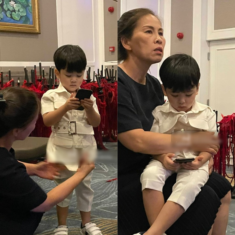 Bên cạnh việc được nhiều người nhận xét thừa hưởng nét đẹp từ bố, Polo Huỳnh còn được Đàm Vĩnh Hưng đầu tư mạnh mẽ cho hình ảnh.