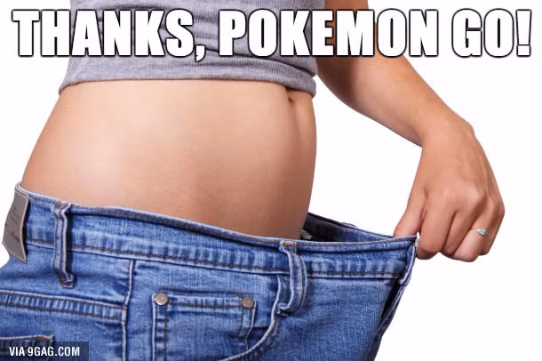 Pokémon Go làm chúng ta liên tưởng ngay đến huyền thoại Wii với những bằng chứng không thể chối cãi việc thiết bị chơi game này đã giúp họ giảm cân . Tuy nhiên, khi chơi Pokémon Go bạn sẽ được thấy cảnh vật thiên nhiên và hít thở khí trời nhiều hơn là giam mình trong bốn bức tường