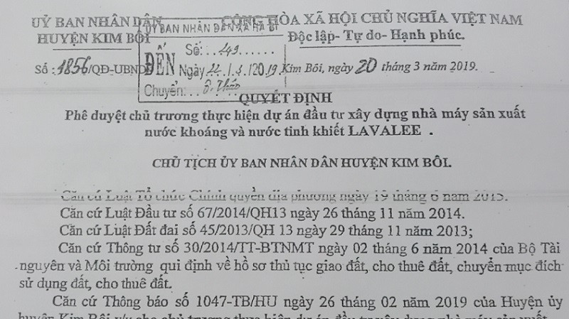 Hoa Binh: Chuyen la, ho kinh doanh ca the duoc cap du an nha may nuoc 10 ty-Hinh-4