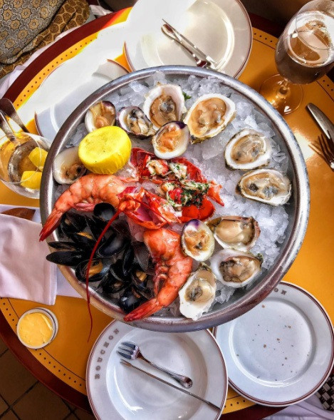 Bữa ăn đắt đỏ ở nhà hàng sang trọng.