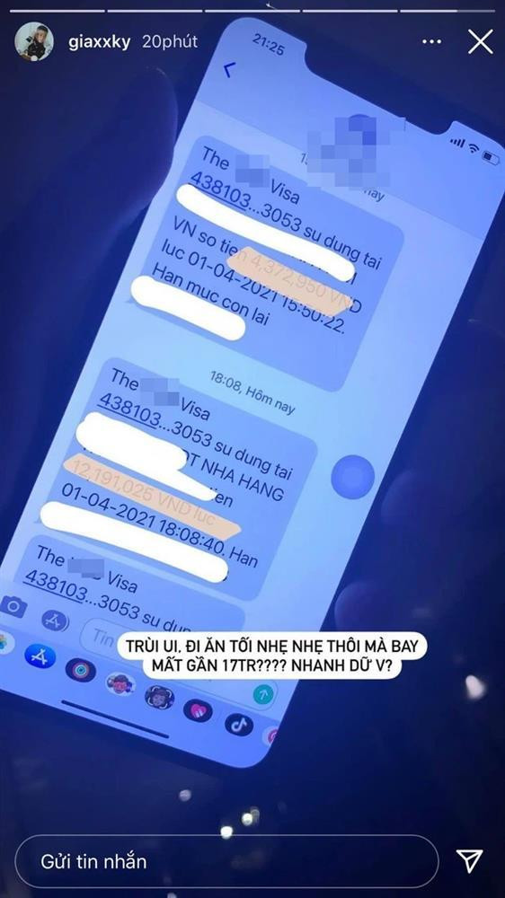 Gia Kỳ cho biết là CEO của một cửa hàng thời trang riêng từ năm 17 tuổi và có thu nhập đủ để tự mình mua sắm những gì mình thích mà không phải dựa vào tiền của bố mẹ. Nguồn ảnh: FBNV, Instagram