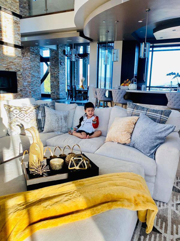 Siêu biệt thự có nội thất xa hoa, không kém khách sạn 5 sao.