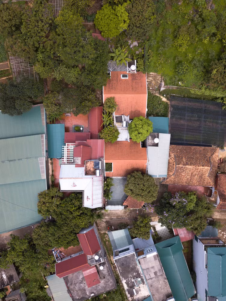 Tình cờ, anh tìm thấy một khu đất dường như vượt quá sự mong đợi của bản thân, khu đất rộng với nhiều cây to mang dấu ấn thời gian, nằm trên một sườn đồi thoai thoải với những mỏm đá nhỏ trên mặt đất.