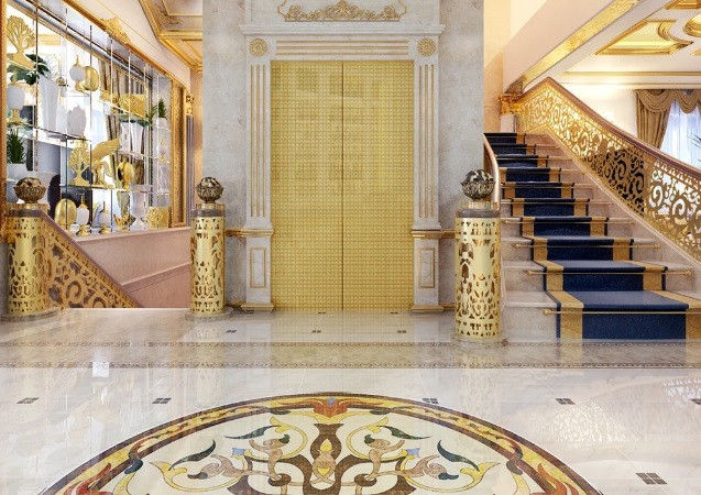 Nữ đại gia còn lắp cả hệ thống thang máy trong nhà. Ảnh: 2dep