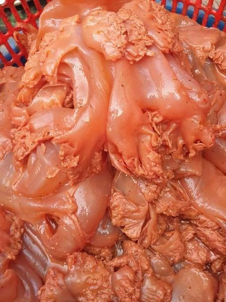 Sứa muối Vẹt là đặc sản dân dã và quen thuộc vùng biển Diêm Điền (Thái Thụy, Thái Bình).