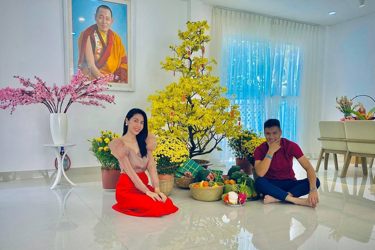 Trước đây, vợ chồng Thủy Tiên - Công Vinh sống tại một chung cư cao cấp ở Quận 2 - TP.HCM. Nhưng từ giữa năm 2014, họ đã dọn về căn biệt thự mới xây ở Quận 7. Ảnh: Vietnamnet