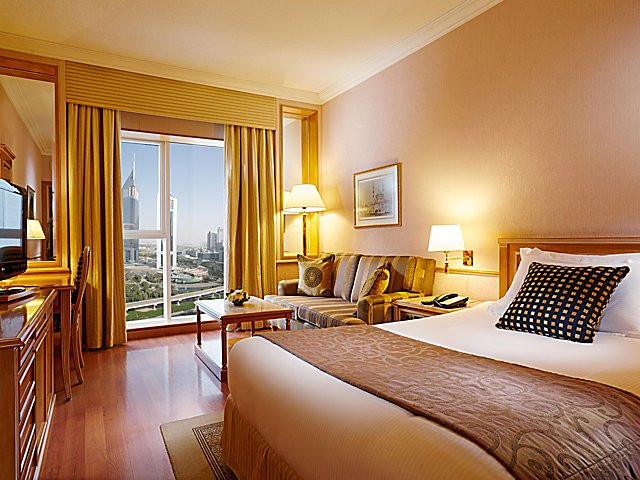 Khách sạn có 10 hạng phòng, trong đó, nhiều hạng phòng có tầm nhìn toàn cảnh ra thành phố Dubai. Ảnh: IHG