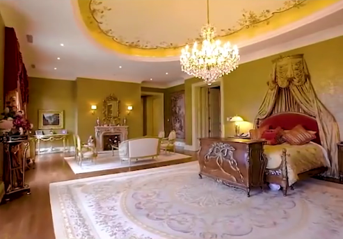 Phòng ngủ rộng tới 90m vuông của Ngô Diệc Phàm.