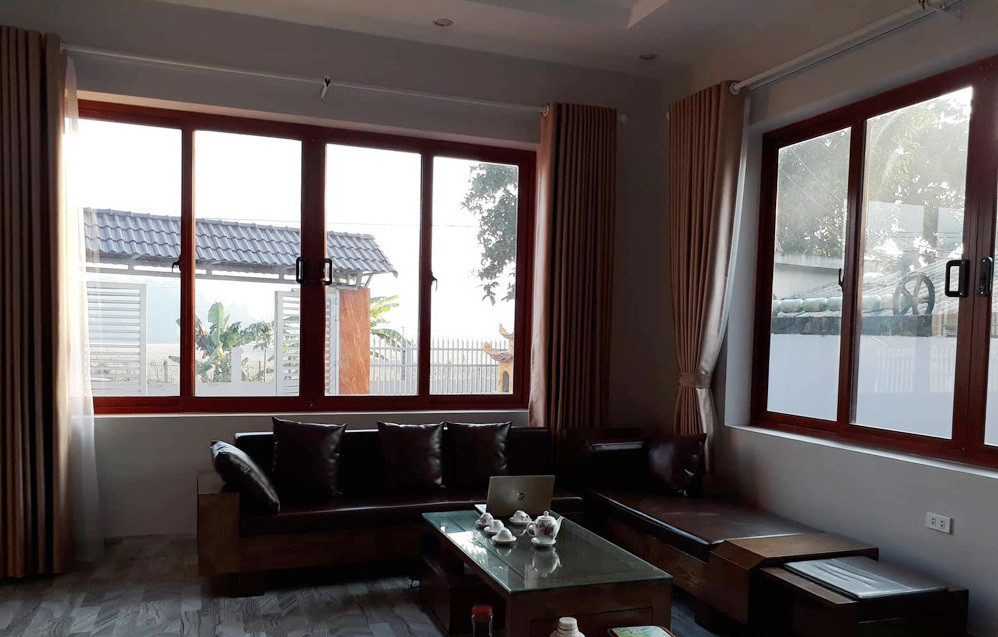 Căn nhà được xây dựng trong 1 năm với chi phí hơn 2 tỷ đồng. Ảnh: Vietnamnet