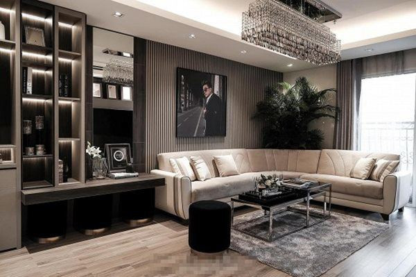 Bên cạnh đó, Đàm Vĩnh Hưng còn mới tậu một căn hộ vô cùng sang trọng với gam màu trung tính. Ảnh: FBNV