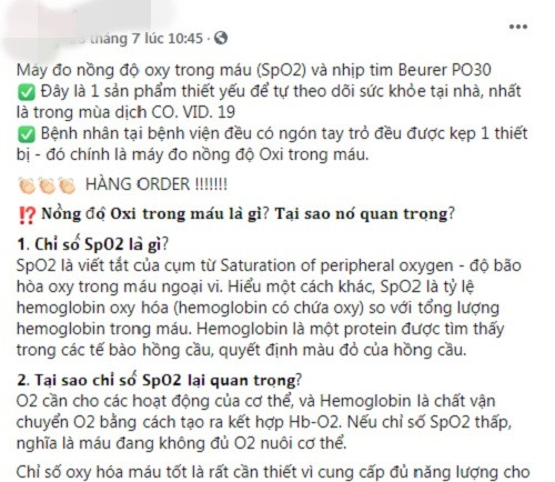 May do oxy Spo2 ban tran lan: Nguoi tieu dung can luu y gi?-Hinh-3