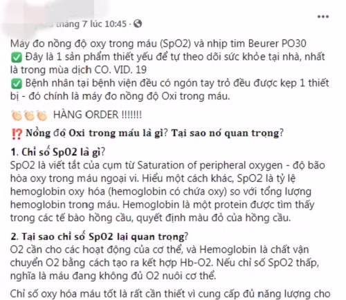 May do oxy Spo2 ban tran lan: Nguoi tieu dung can luu y gi?-Hinh-3