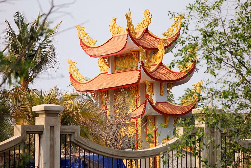 Tất cả đều được xây dựng bê tông cốt thép, gỗ, sàn gỗ, mái ngói và tường gạch. Ảnh: Plo