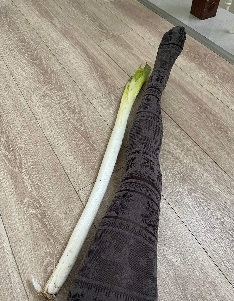 Năm 2020 trong lễ hội Du lịch và văn hóa Chương Khâu (Trung Quốc), Sách kỉ lục Guinness đã chính thức công nhận kỉ lục cây hành lá cao nhất thế giới tại đây với chiều cao là 2,53m. Ảnh: Chinadaily