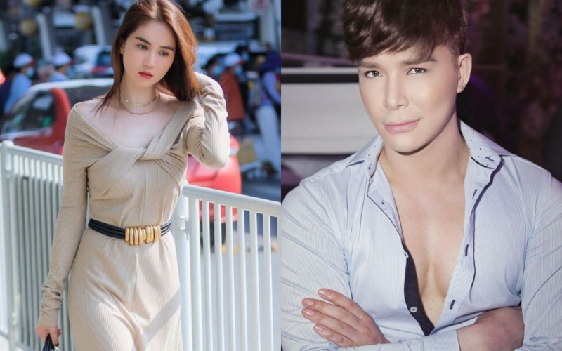 Những ngày qua, cuộc chiến ngầm giữa Nathan Lee - Ngọc Trinh thu hút sự chú ý của đông đảo khán giả. cả Nathan Lee và Ngọc Trinh đều ngầm khoe của và thách thức nhau cực gắt. Ảnh: Saostar